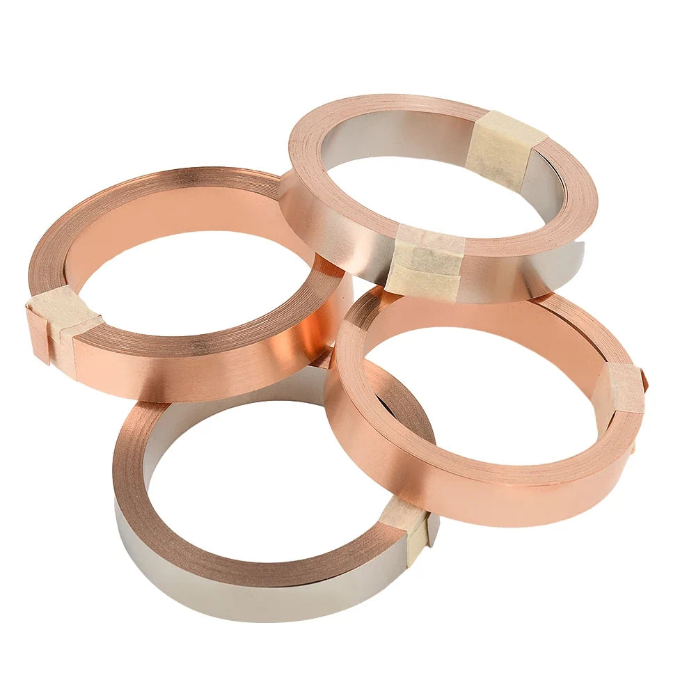 T2 Pure Copper Strip for 18650 21700 Battery Spot Welding | 5m–10m
