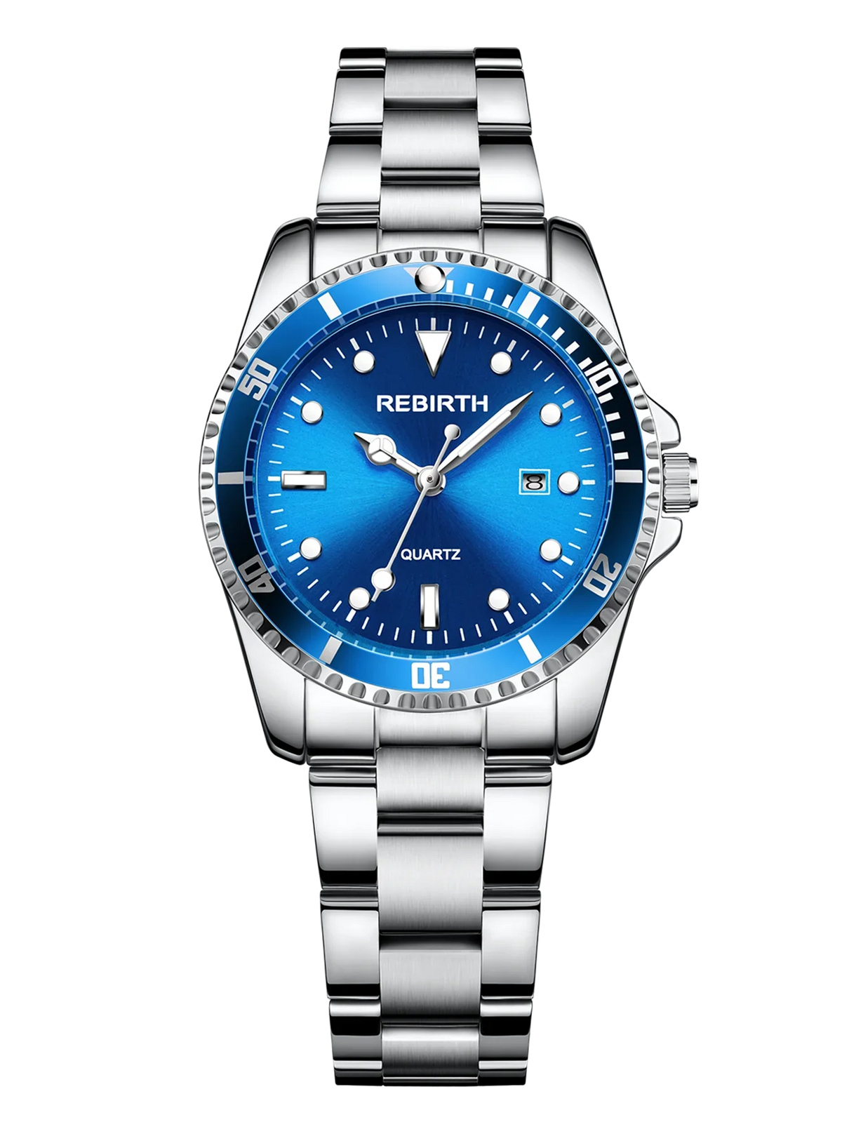 Women's Stainless Steel Quartz Watch – Elegant Business Classic