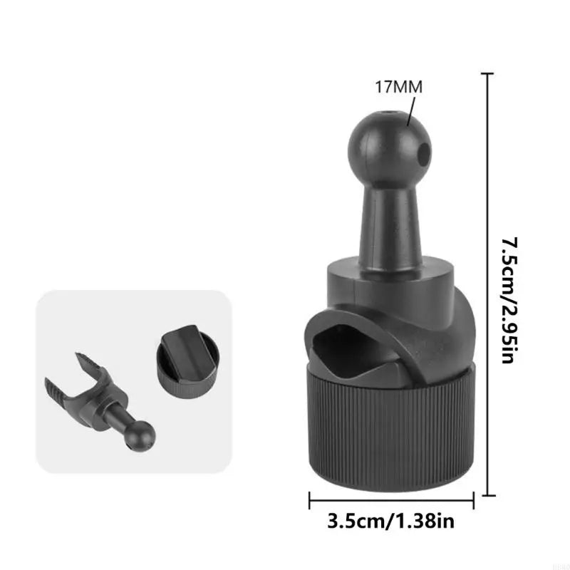 Universal 17mm Ball Head Adapter – 360° Rotation | 2-Pack