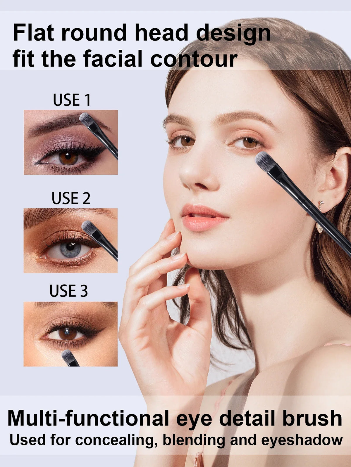 12PCS Soft Bristle Eye Makeup Brush Set – Blend & Highlight