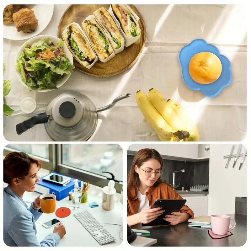 Cute Cartoon Acrylic Coaster | Heat-Resistant Table Protector