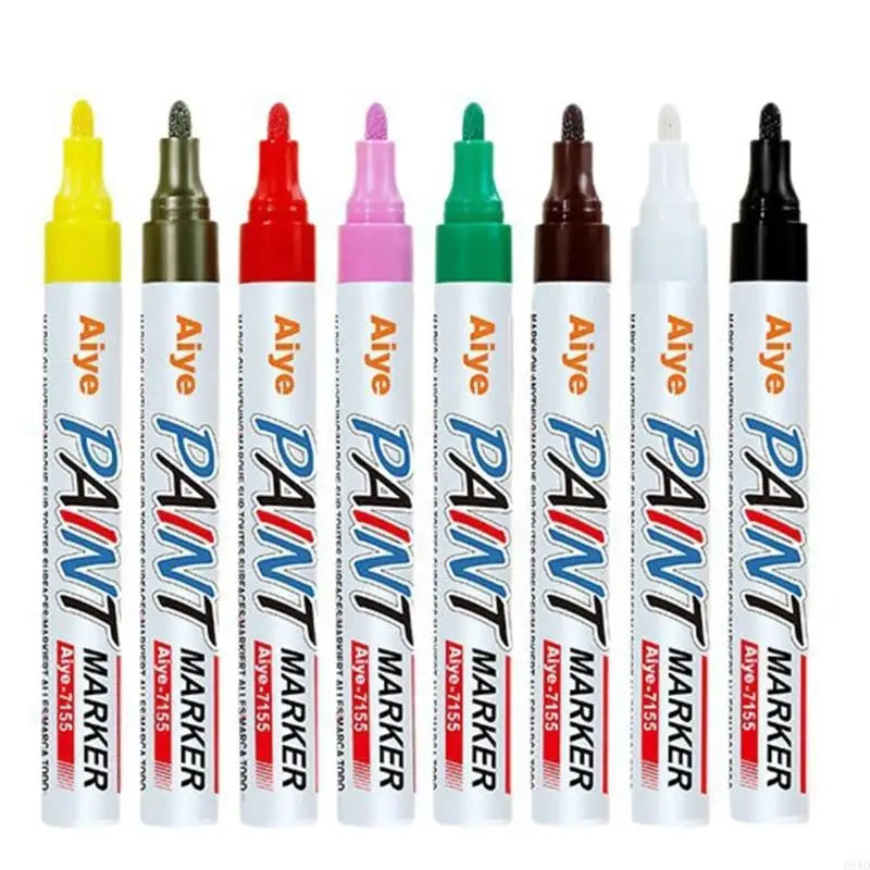Oil-Based Paint Markers for Headstones & Granite – 8-Color Set