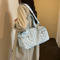 Korean Polka Dot Large Tote Bag – Shoulder & Crossbody