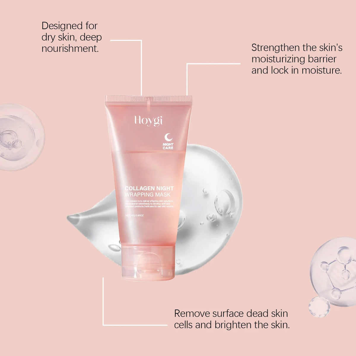Jaysuing Collagen Peel-Off Facial Mask | Blackhead & Pore Care
