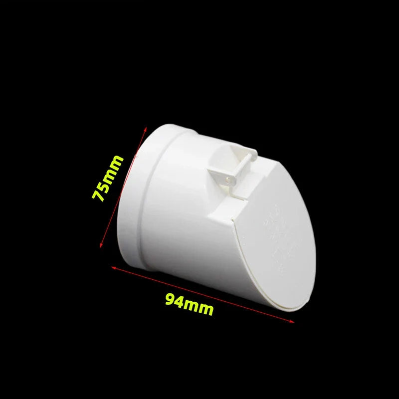 PVC Floor Drain Valve – Anti-Odor Anti-Rat Pipe Cover