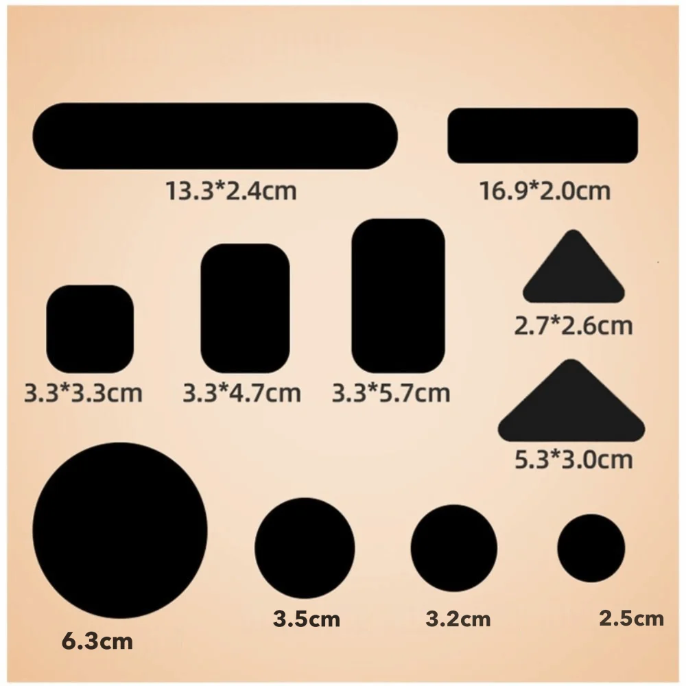 Self Adhesive Iron-On Black Patch – DIY Jacket Repair 24.5x14.5cm