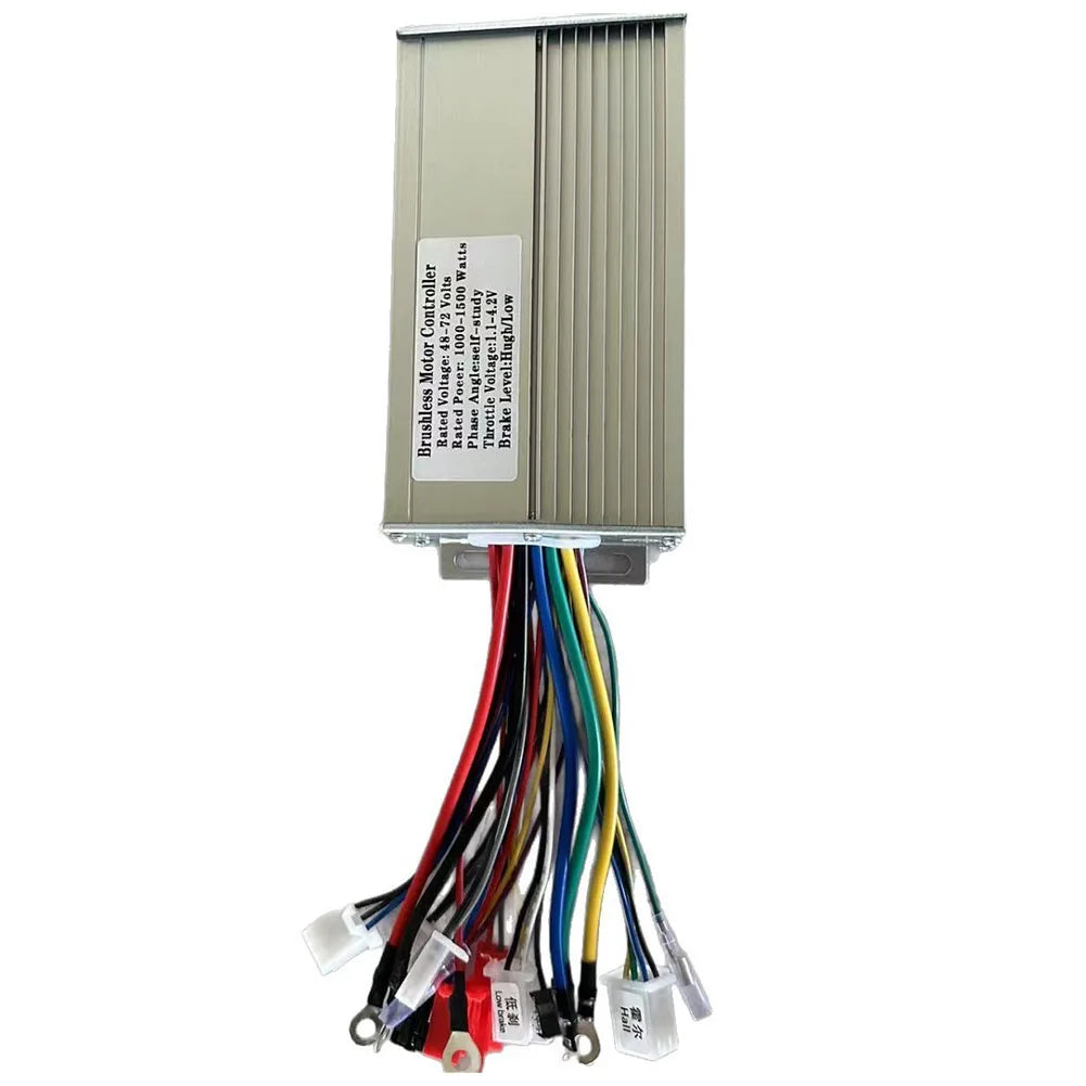 DAZZLEEX 48V–72V 1000W–1500W Brushless E-Bike Controller