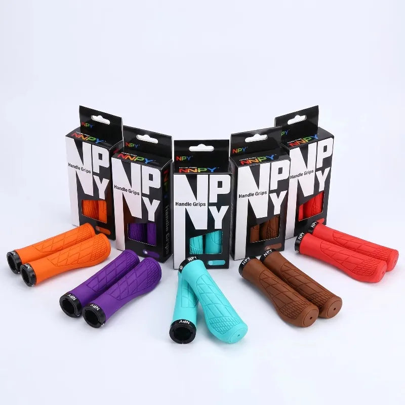 Ergonomic Lock-On MTB Bicycle Handlebar Grips | Non-Slip