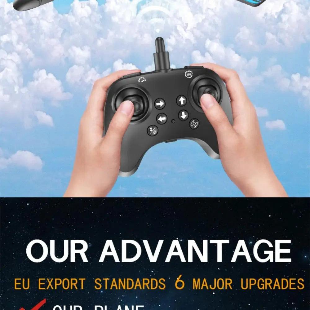 2.4GHz Foam RC Plane – Gravity Sensing Stunt Roll for Kids
