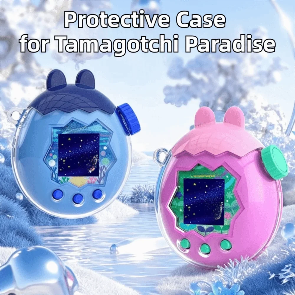 Clear PC Hard Case with Wings for Tamagotchi Paradise
