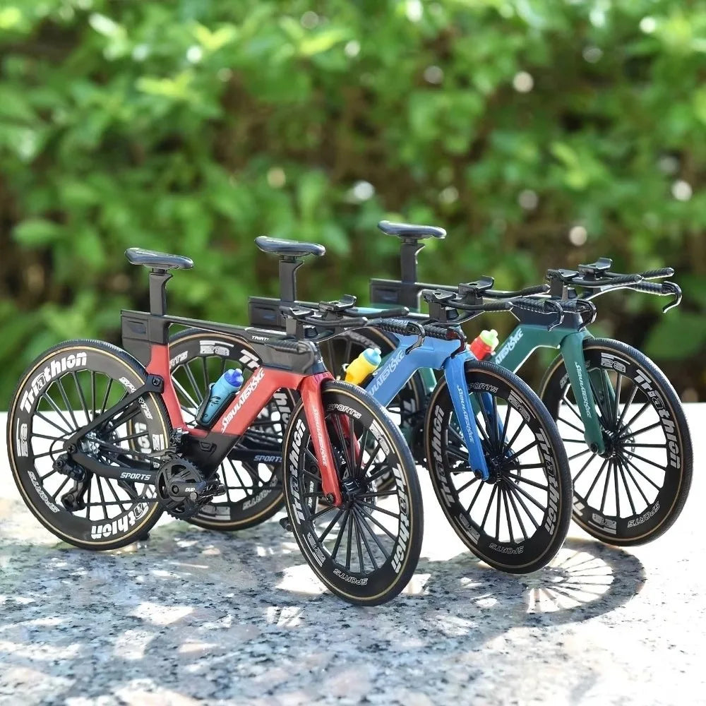 1:8 Alloy Road Bike Model – Die-Cast Collectible Toy Gift