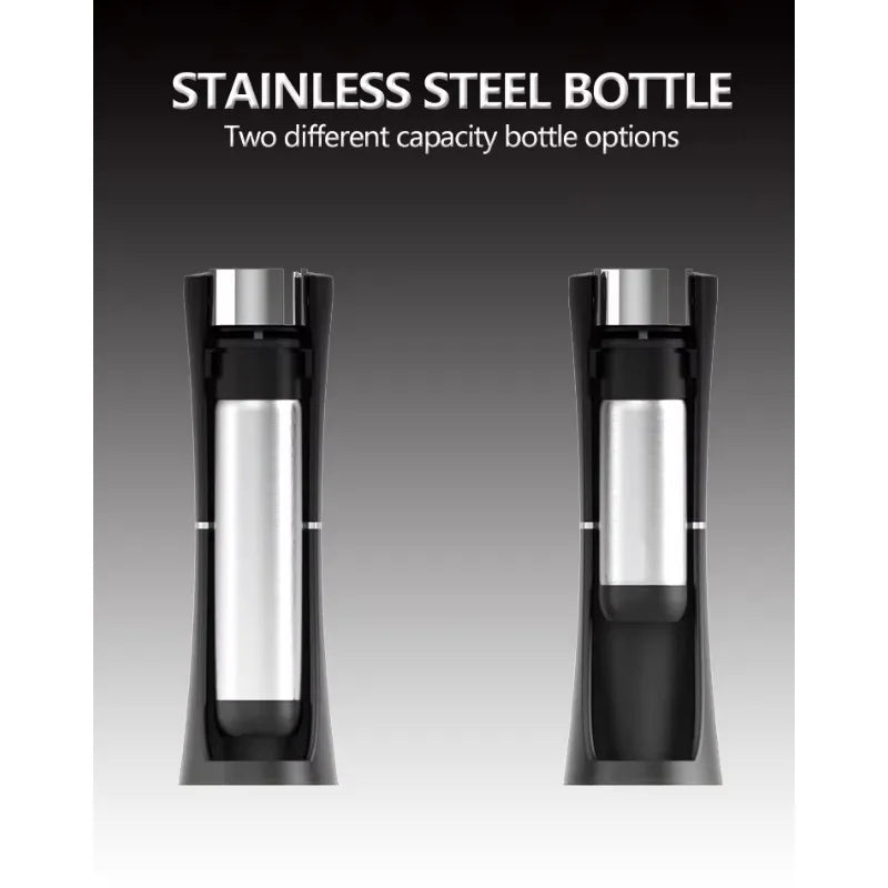 Portable Sparkling Water Maker – No-Plug Soda Maker 500ml/1L