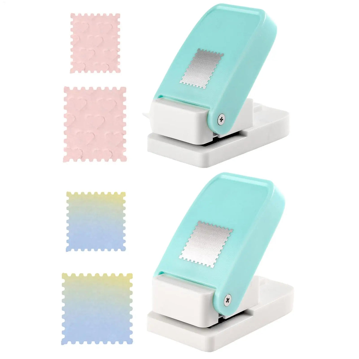 Lever Action Stamp Punch Cutter for Scrapbooking & Card Making