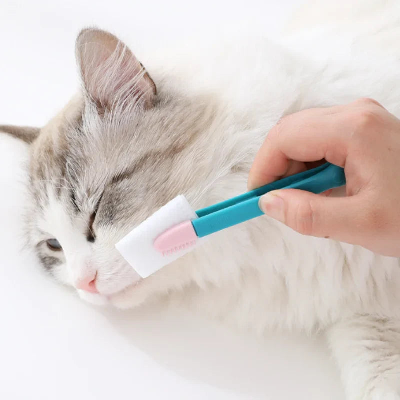 Pet Tear Stain Remover Comb for Cats & Small Dogs