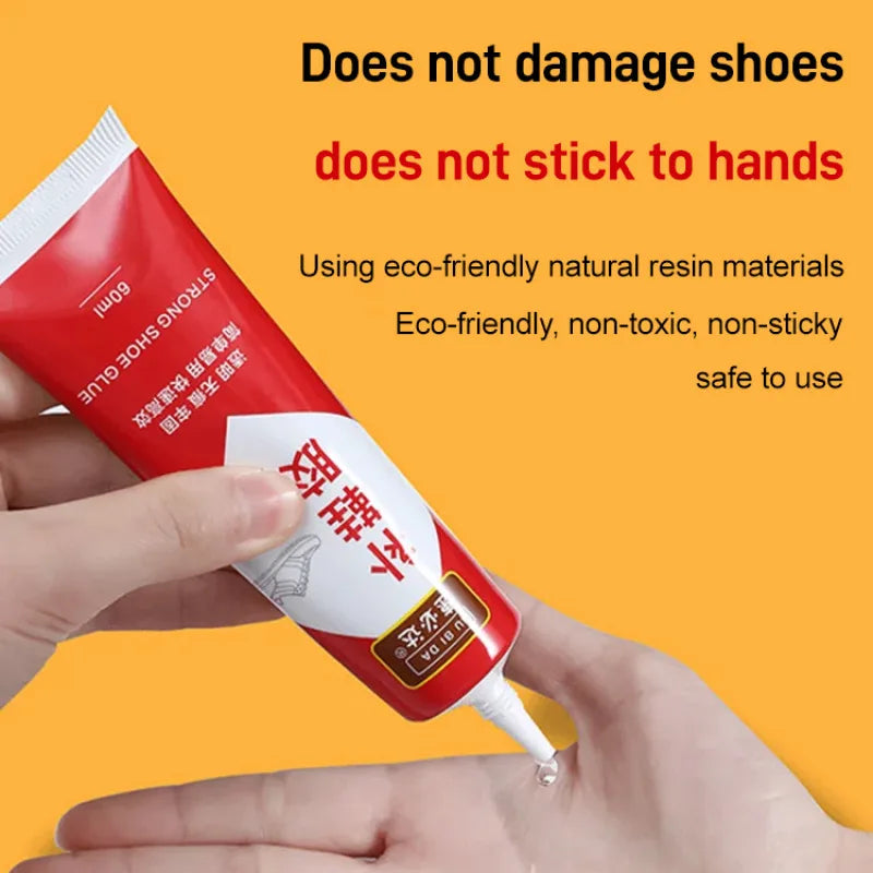 Transparent Flexible Shoe Glue – Waterproof Resin Adhesive