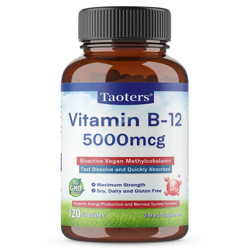 STRESSXCEL Vitamin B12 Methylcobalamin Capsules | Energy & Brain