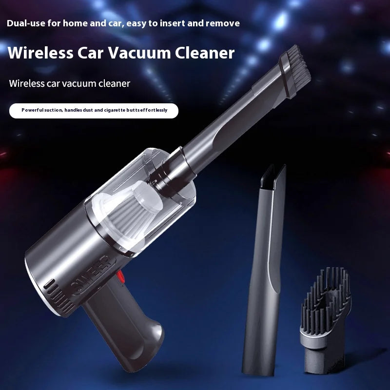Portable Handheld Vacuum – USB Rechargeable HEPA Mini Car Vac