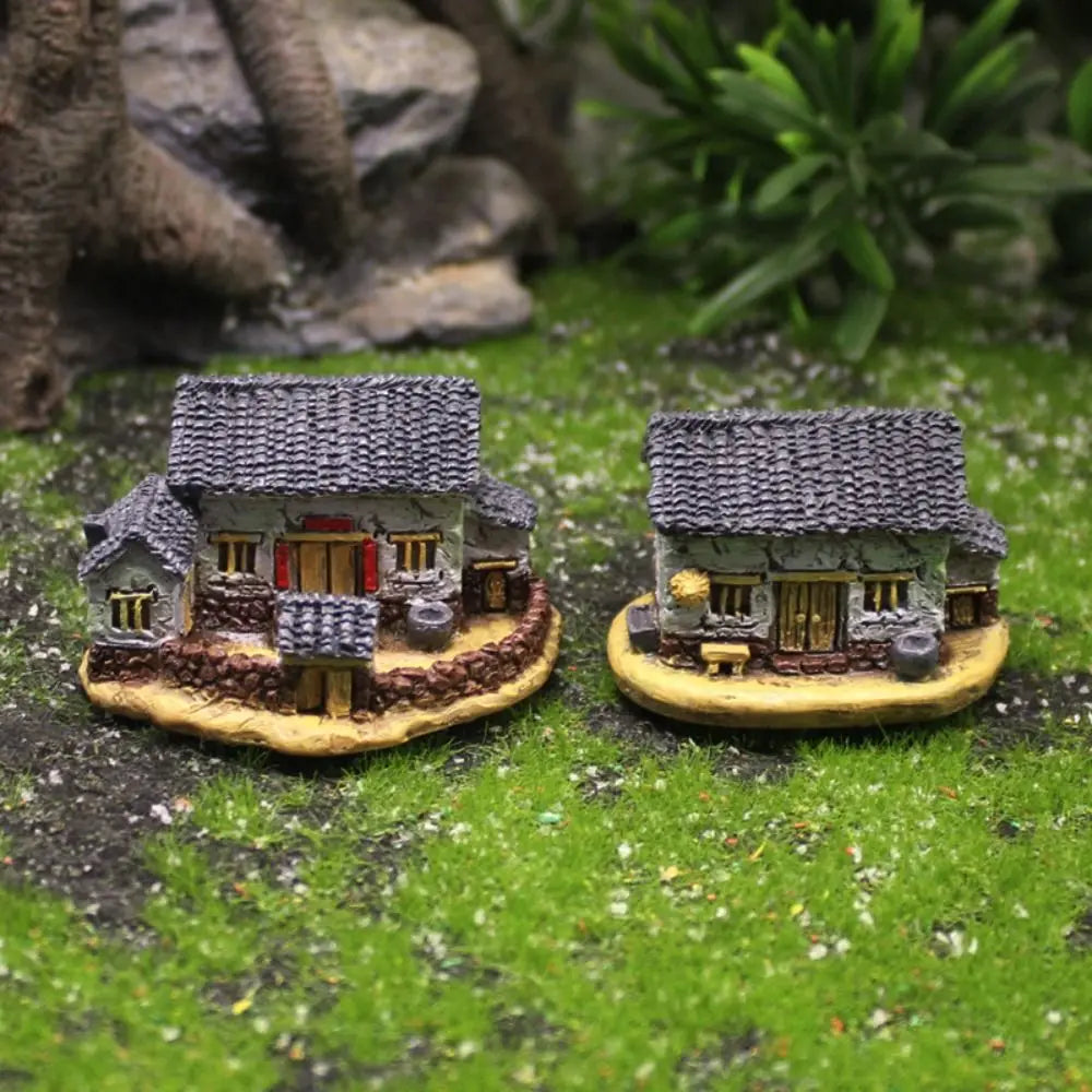 Resin Chinese Archway Miniature Figurine | DIY Home Decor