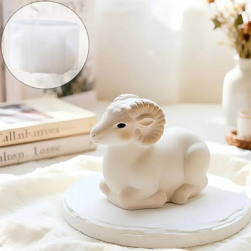 Sheep Silicone Mold – DIY Resin, Plaster & Craft Mold
