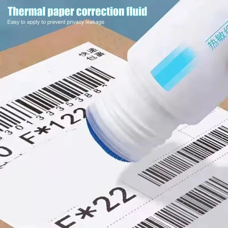 Thermal Paper Privacy Eraser Fluid – Label Info Remover