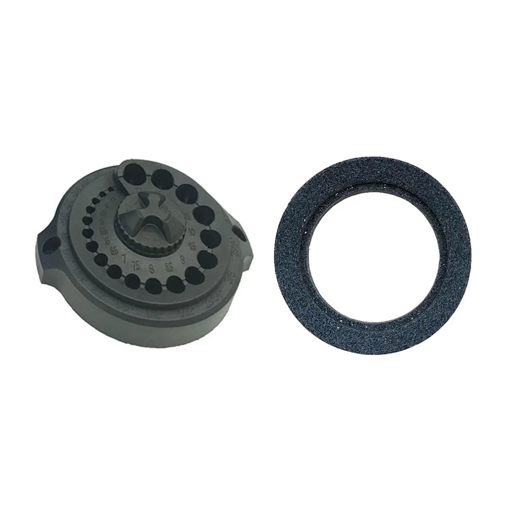 Drill Bit Grinding Wheel & Positioning Plate | 130° Sharpener