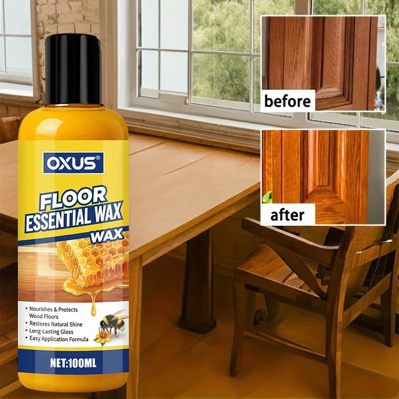 Beeswax Wood Polish – Floor & Furniture Care Wax