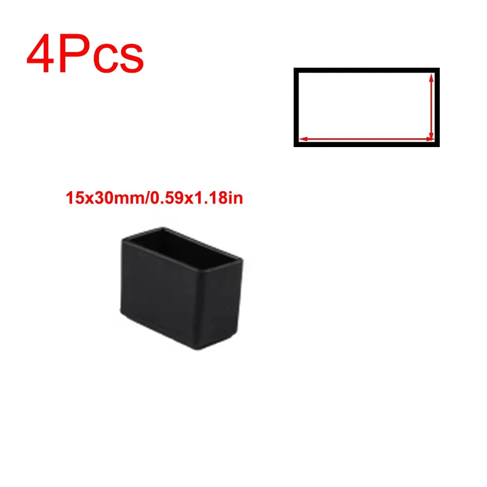 Non-Slip Chair Leg Caps – Furniture Floor Protectors 4 Pack