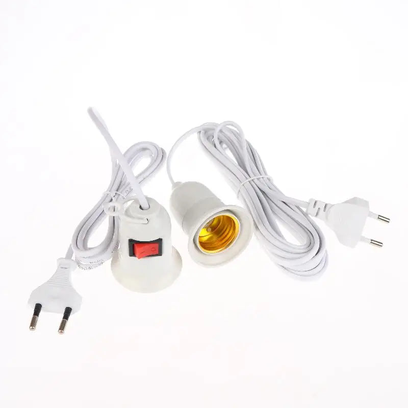 E27 Plant Grow Lamp Holder with On/Off Switch & 3/5M Cord