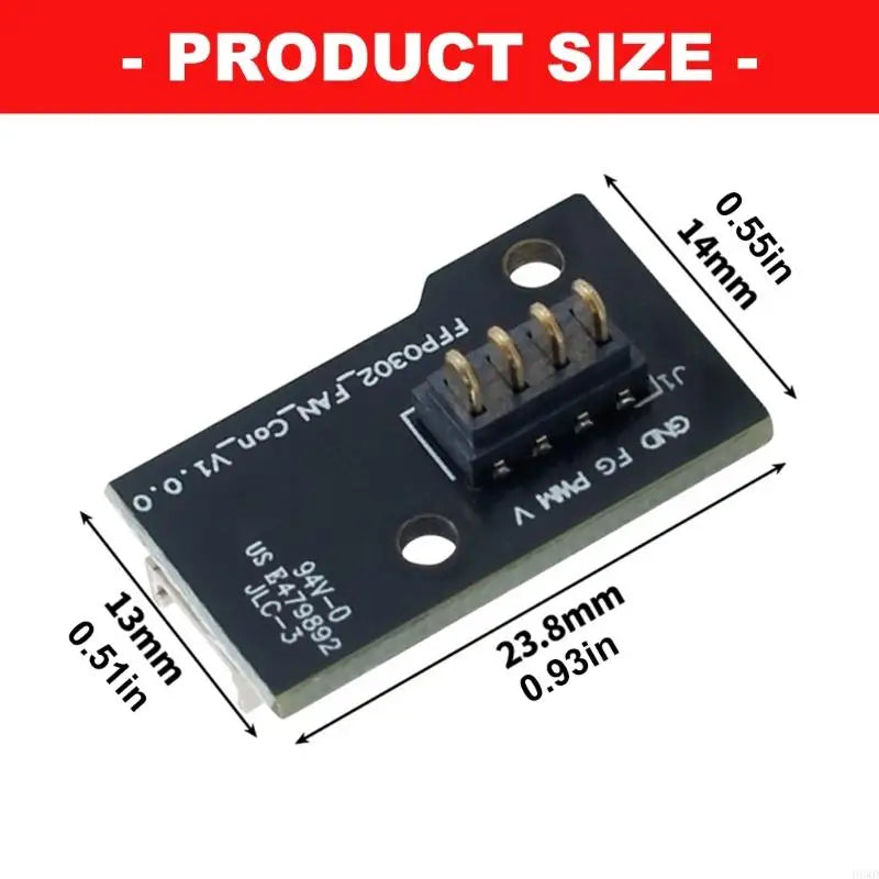 AD5X 3D Printer Cooling Fan Adapter Board – 2-Pack Replacement