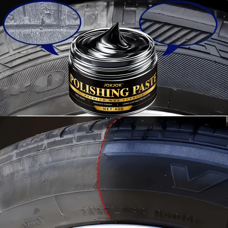 Auto Renovation Paste – Plastic, Leather & Rubber Polish Wax