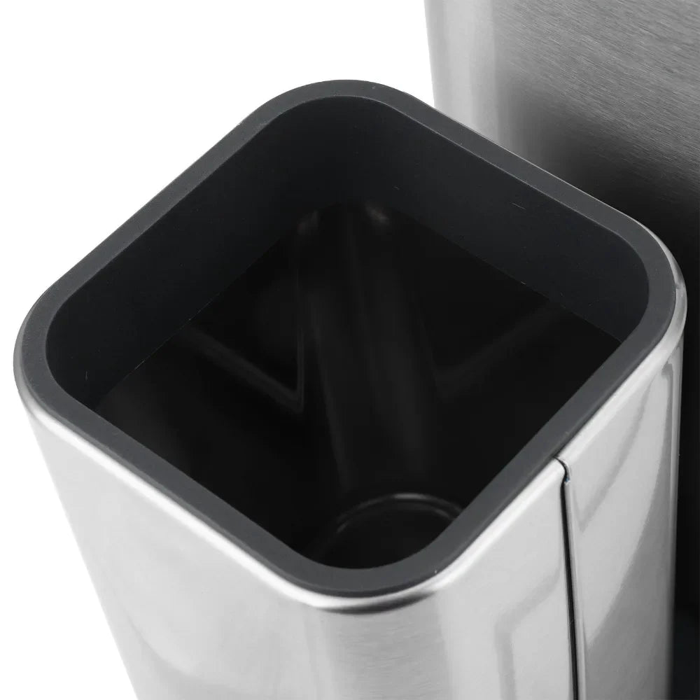 Stainless Steel Utensil & Knife Storage Holder Set