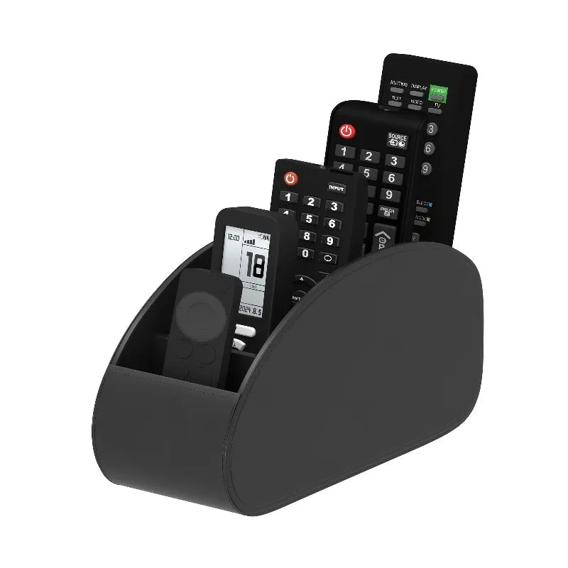 Remote Control Holder Caddy Tray – Desktop & Bedside Organizer