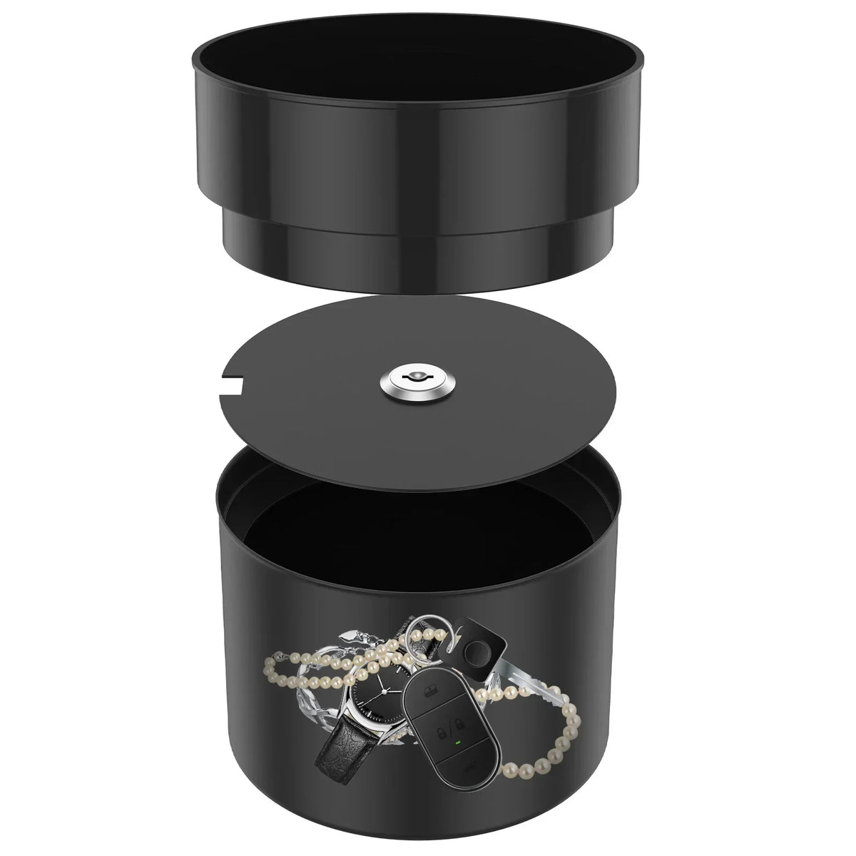 2-Layer Flower Pot Hidden Safe – Lockable Diversion Storage Box