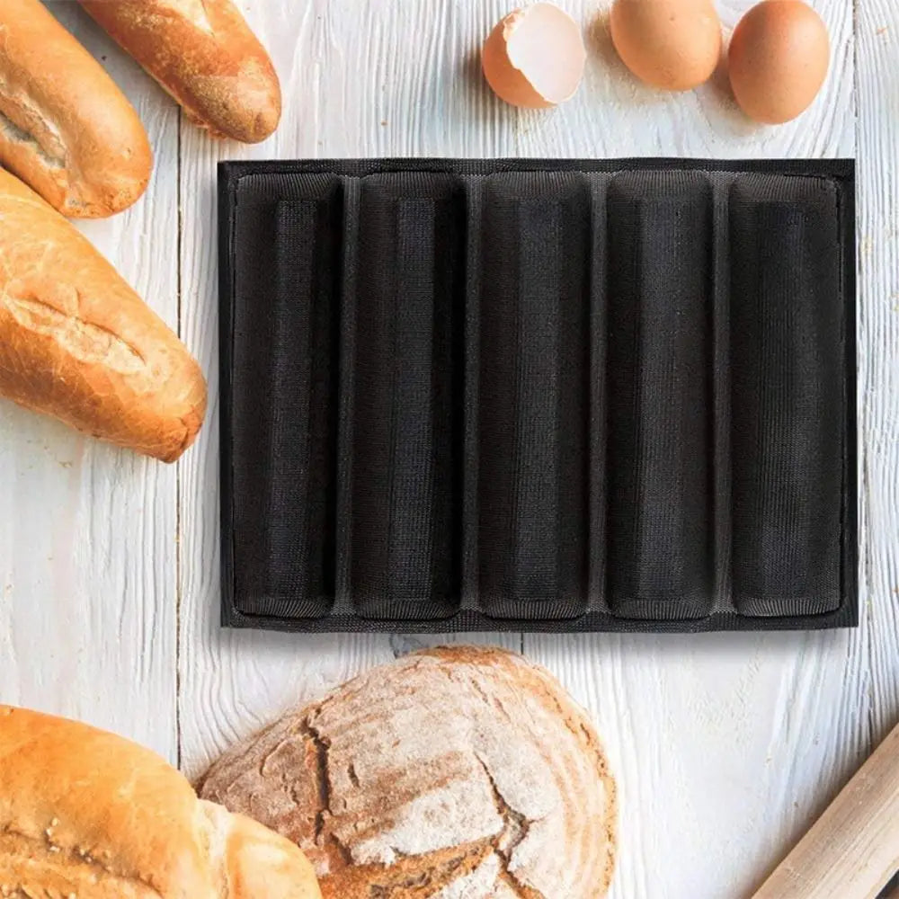Non-Stick Silicone Baguette Mold | Perforated French Bread Pan