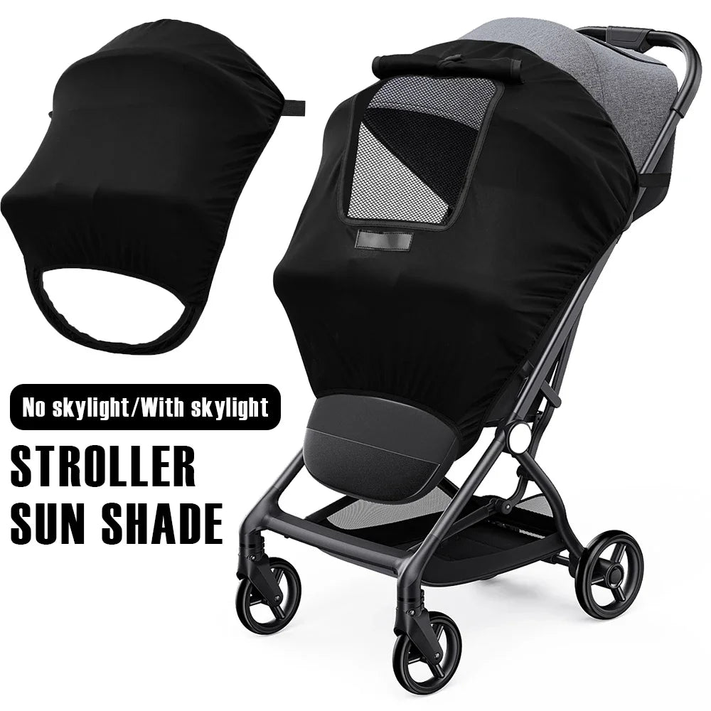 Universal Baby Stroller Sun Shade Canopy – Breathable Parasol