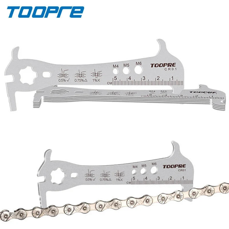 TOOPRE 6-in-1 Bike Chain Wear Checker Multi-Function Tool