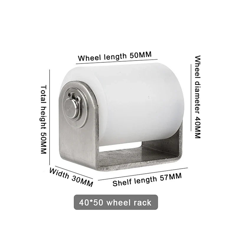 Stainless Steel Nylon Bearing Door Pulley Positioning Roller