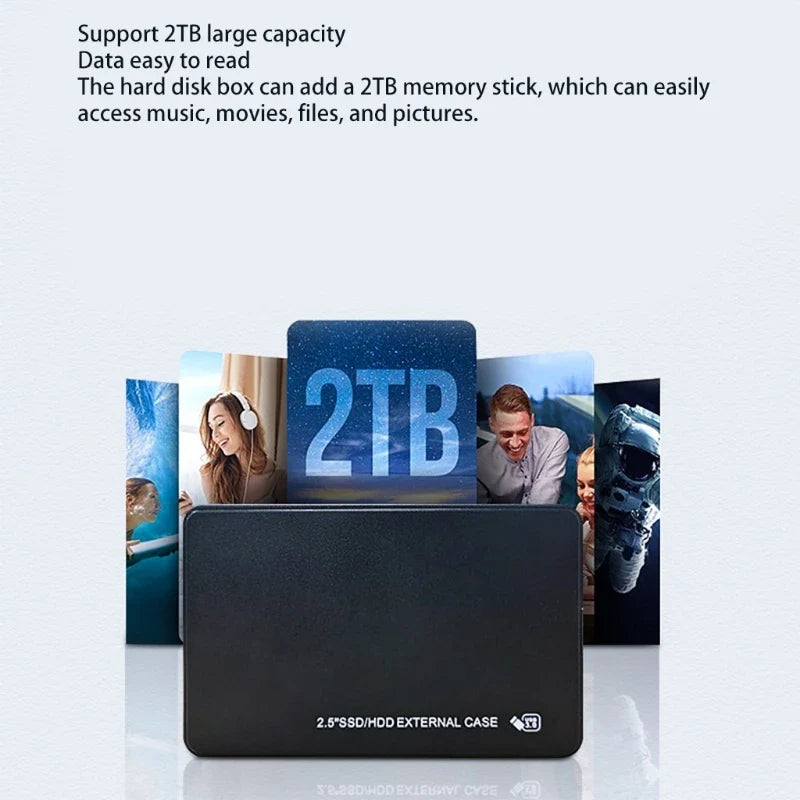 2.5" Portable HDD Enclosure USB 3.0 – 450MB/s | Deek-Robot