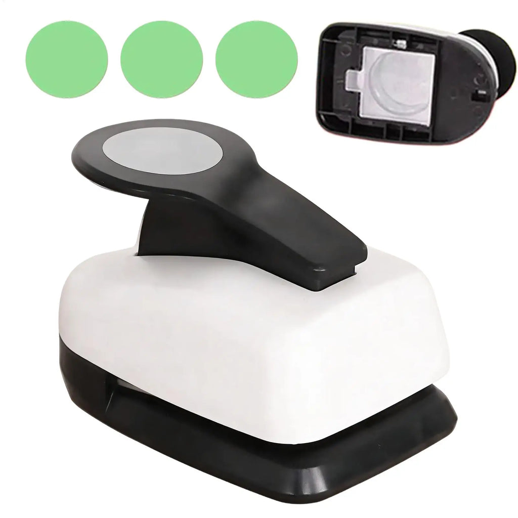 Round Craft Hole Punch – Shape Cutter for Scrapbook & Cards