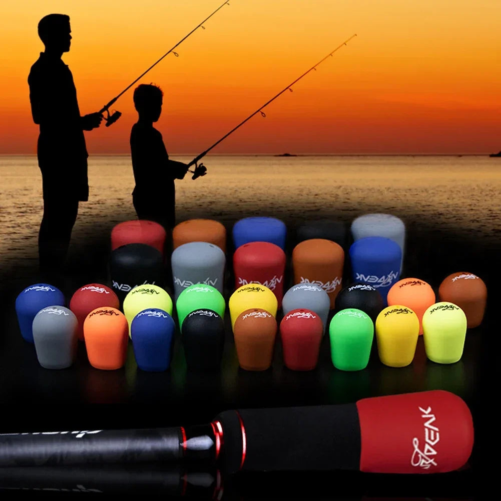 Silicone Fishing Rod Butt End Cap & Handle Protector Sleeve