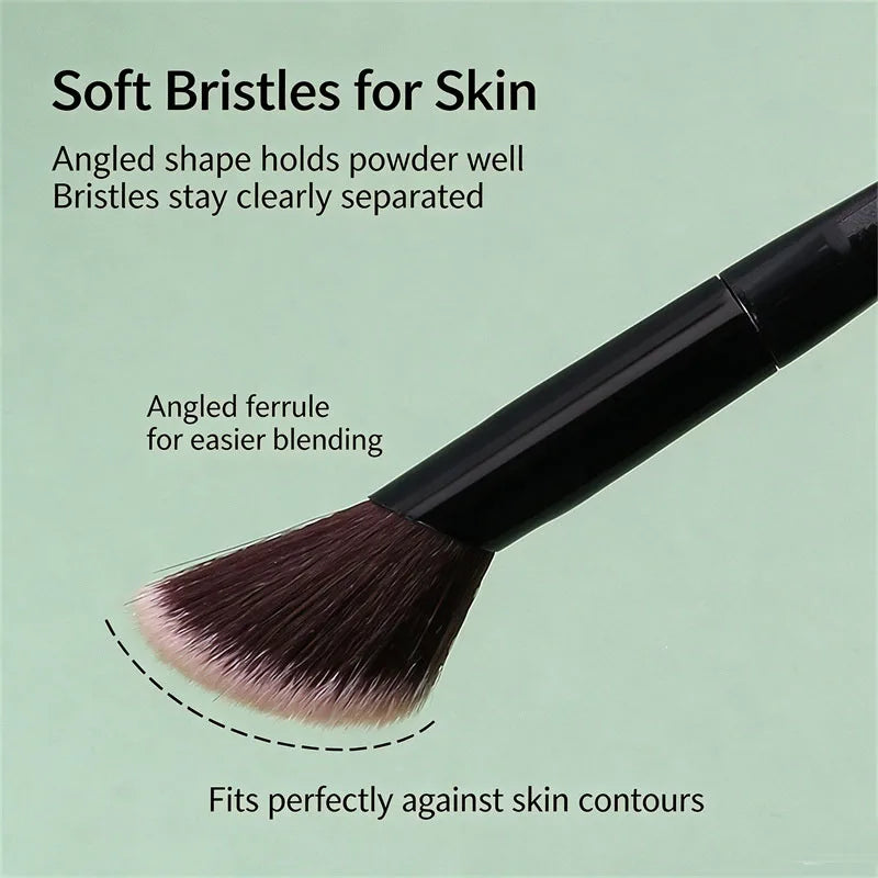Angled Blush Brush – Soft Contour Highlight Powder Brush