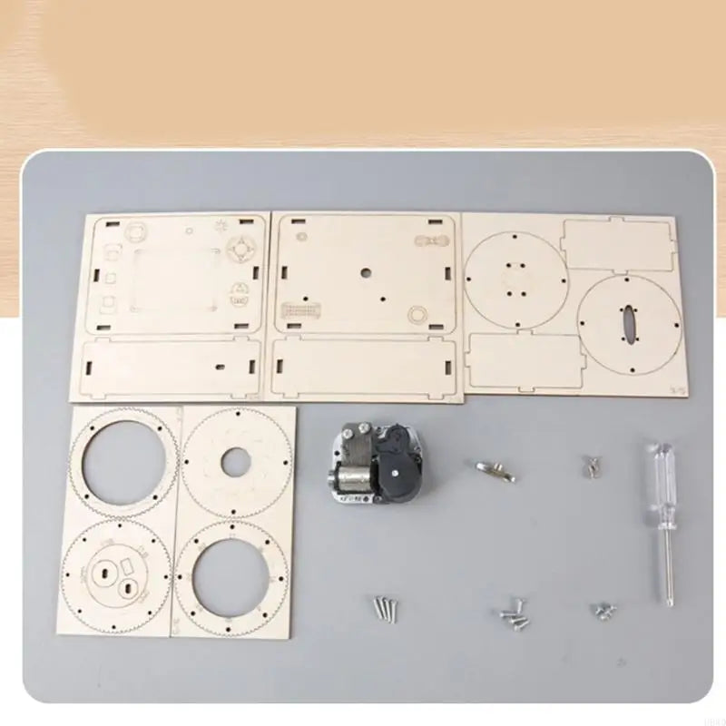 Wooden Camera Craft Kit – DIY Music Box Assembly for Kids