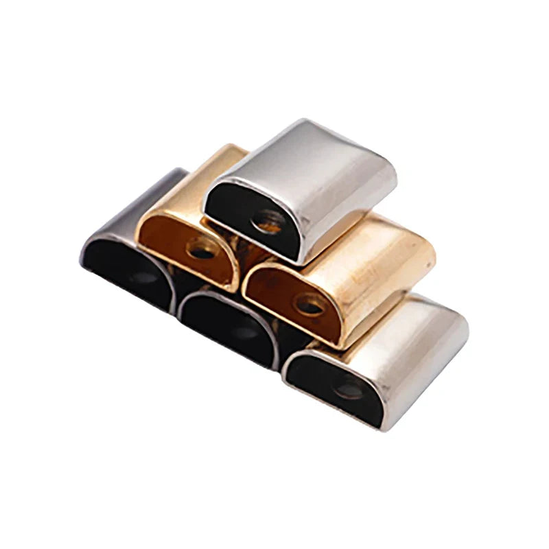 10Pcs Metal Zipper Tail Stoppers with Screw – DIY Sewing