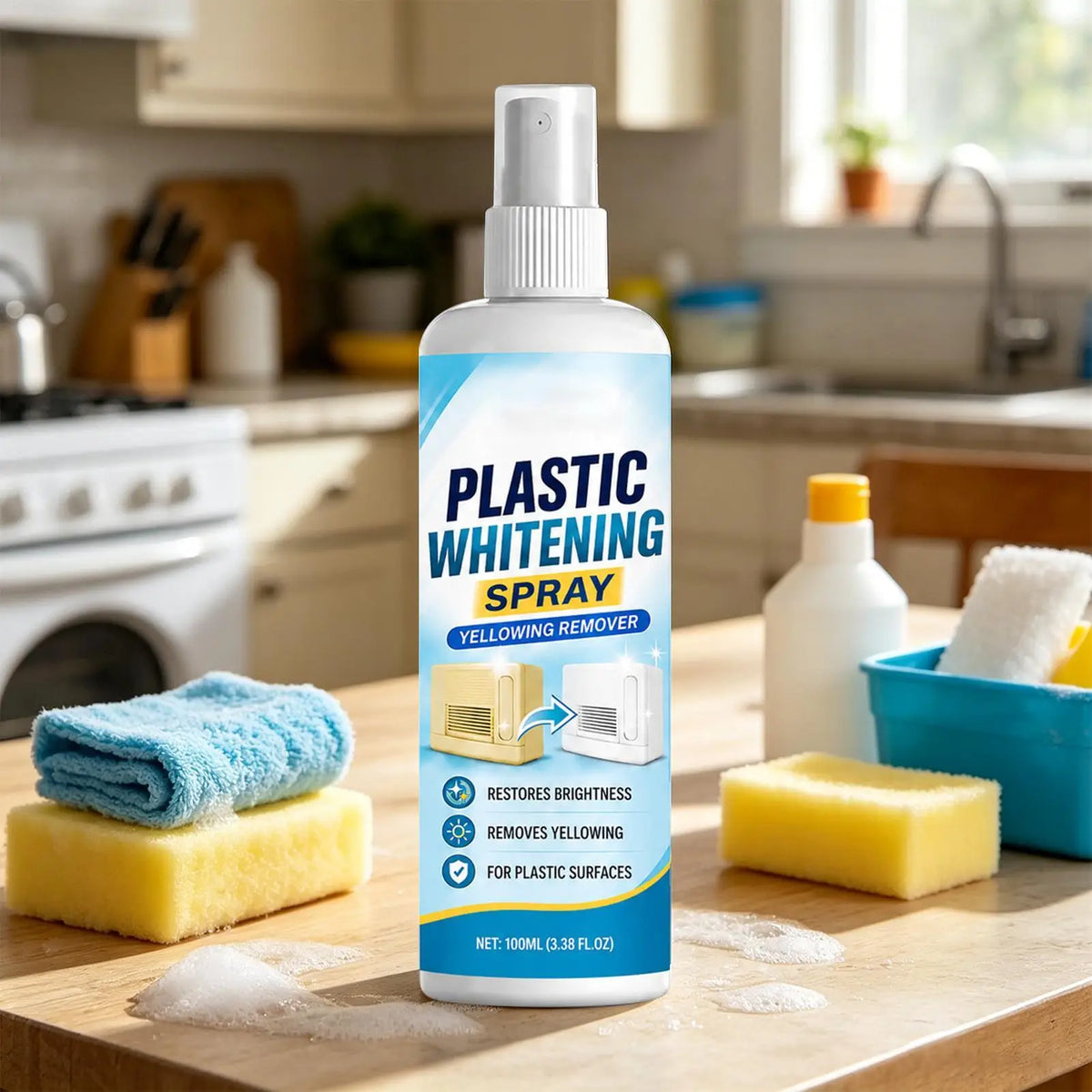 Yellow Stain Remover Spray 100ml – Multi-Surface Brightener