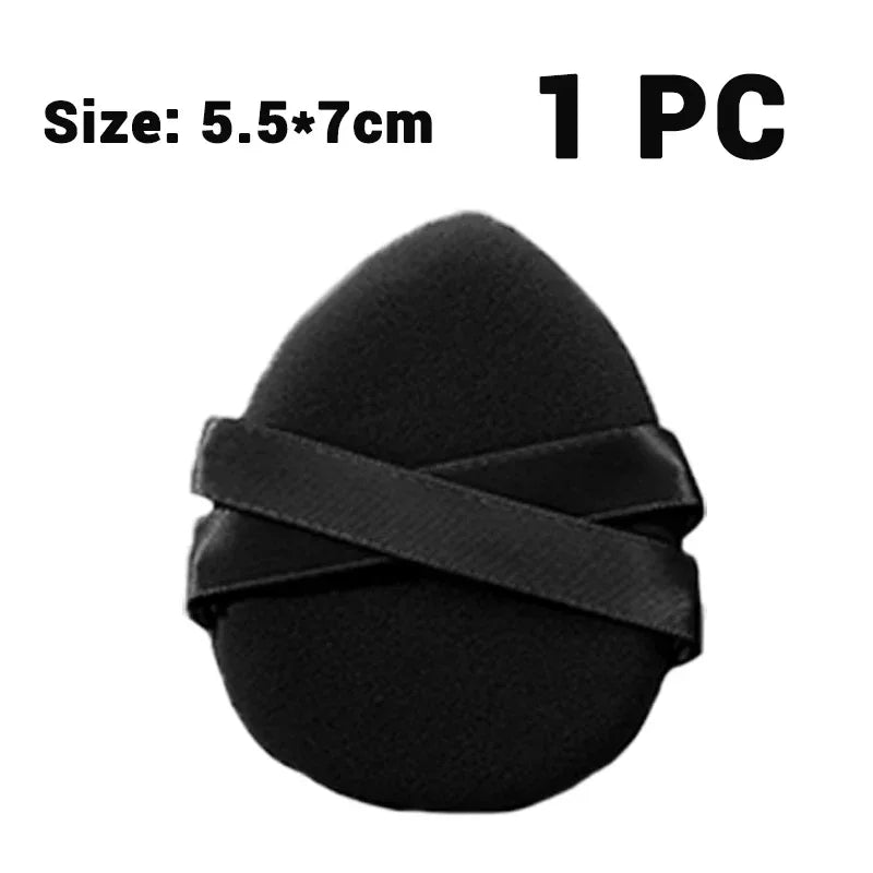 Double-Sided Teardrop Makeup Puffs – Foundation & Powder Set