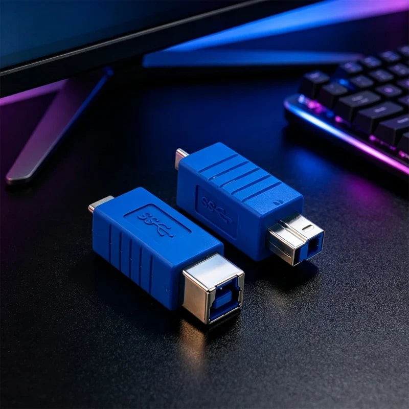 USB-C to USB-B Adapter | USB 2.0 Data Transfer, Drives & Equipment