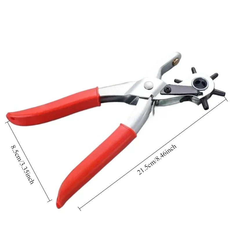 Leather Hole Punch – Carbon Steel Belt Puncher Craft Tool