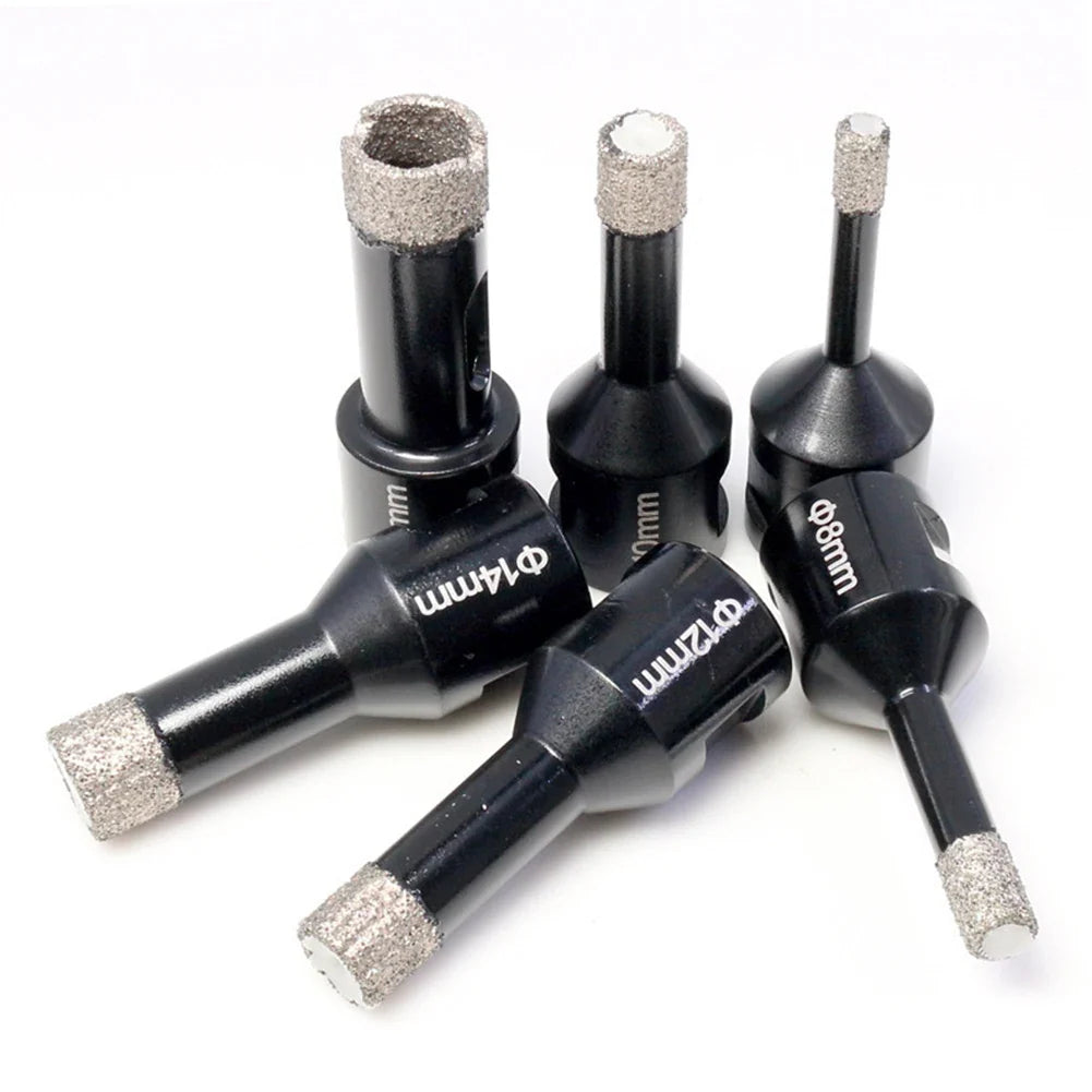 DAZZLEEX 6–16mm Brazed Diamond Hole Saw Drill Bit M14 Grinder