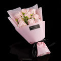 9-Head Soap Rose Bouquet – Artificial Flowers for Home & Gifts