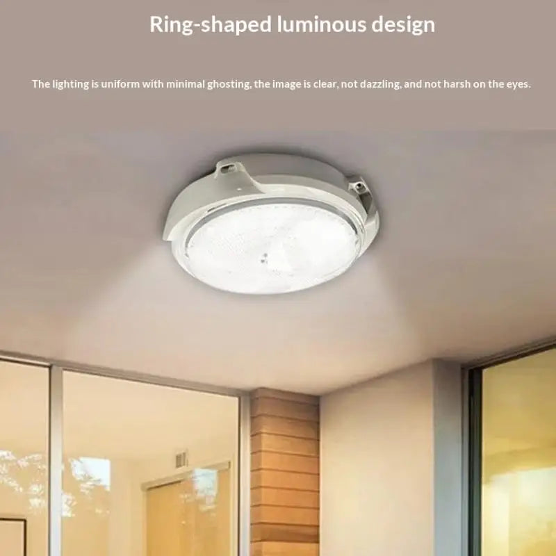Solar Motion Sensor Ceiling Light – Indoor & Outdoor LED